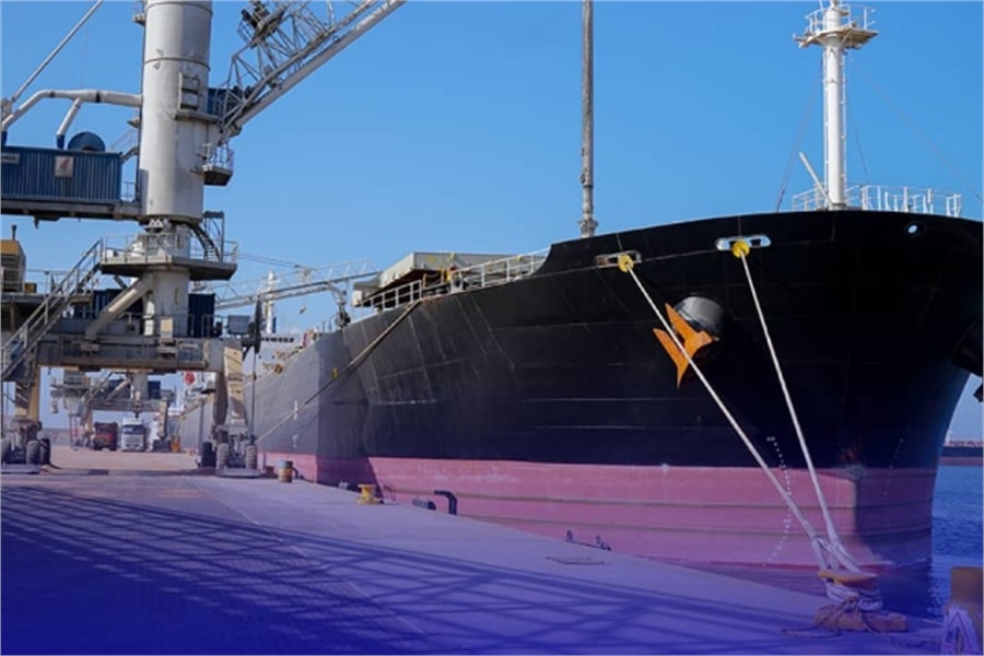  ورود بیست و یکمین کشتی حامل کالای اساسی به بندر چابهار 